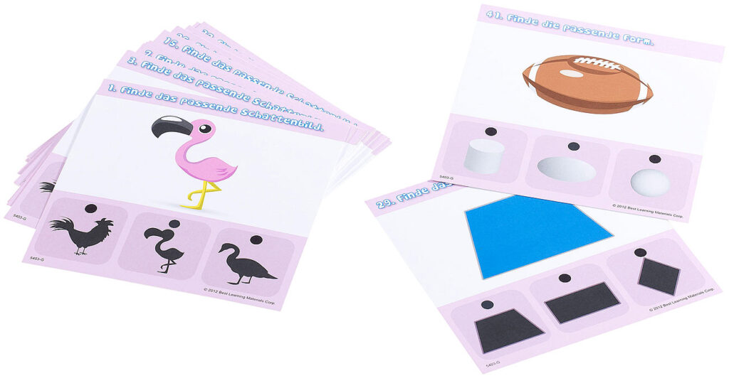 Lernkarten-Set „Formen“ für NX-1189, 60 S. Lernkarten-Set „Formen“ für NX-1189, 60 S.