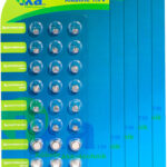 5x 30er-Sparpaket Knopfzellen, LR41 / LR43 / LR44 / LR621 / LR626 / LR1130