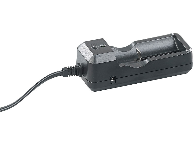 LED-Taschenlampe TRC-144.a mit Akku und Ladegerät, 1.000 lm, IP44