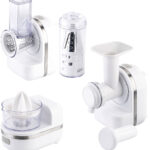 3in1 Dessert-Maker, Gemüse-Reibe & Saftpresse, 150 Watt