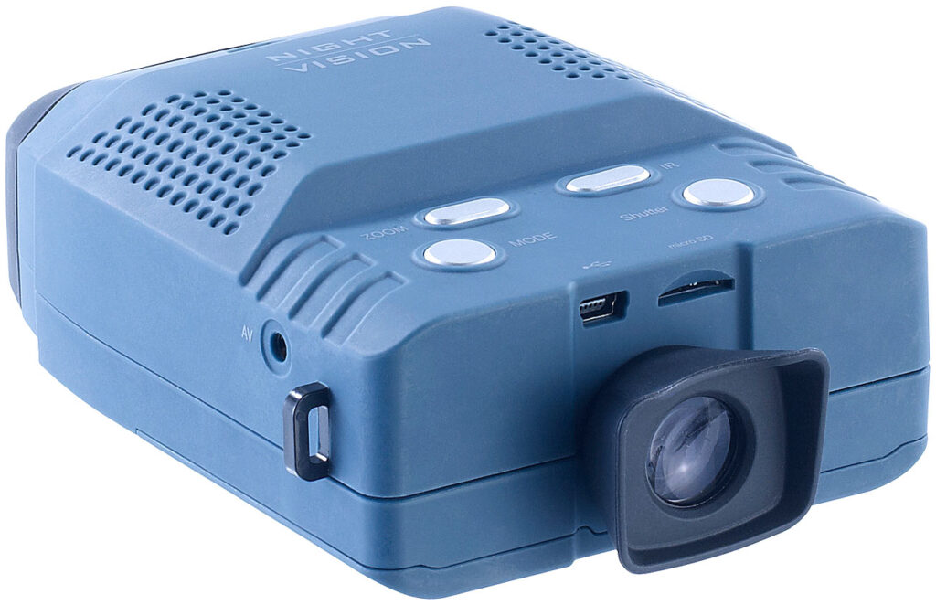 Nachtsichtgerät mit 3x-Vergrösserung, bis 200 m Sicht, microSD-Aufnahme