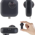 360°-Panorama-Kamera für Android-OTG-Smartphones, 2K, YouTube Live