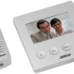 Video-Türsprechanlage mit Farbdisplay, LED-Licht & Türöffnungsfunktion