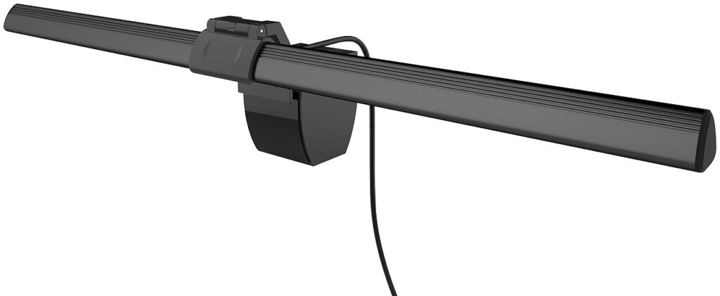 XL-USB-LED-Leuchte für PC-Monitor, 3 Lichtfarben, dimmbar, 4 W, 40 cm