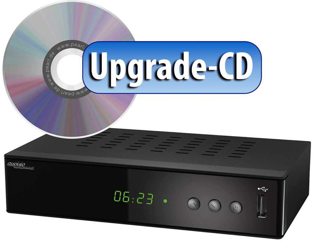 Upgrade-CD für Aufnahmefunktion bei 3in1-Digital-Receiver DCR-200