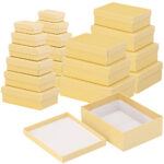 20er-Set neutrale Geschenk- und Aufbewahrungs-Boxen, 10 Grössen