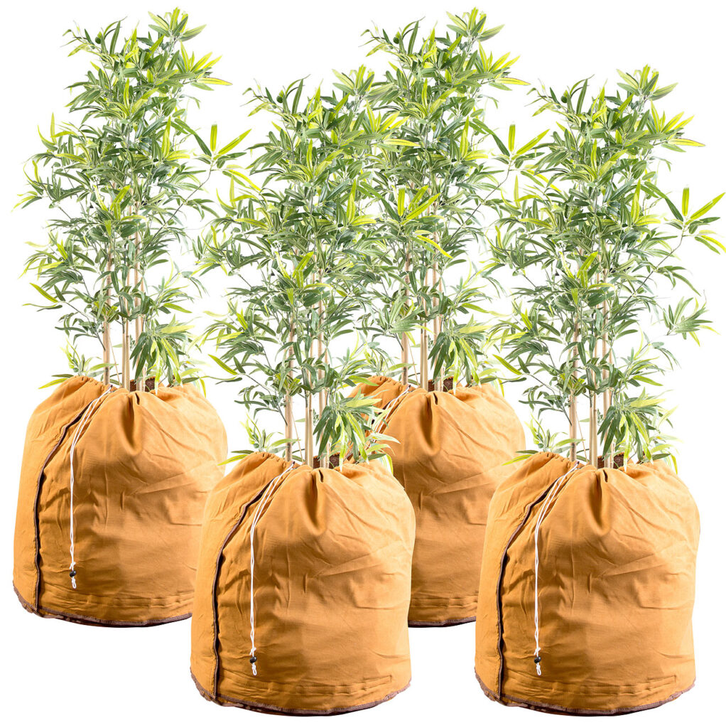 4er-Set XL-Thermo-Topfschutz für Pflanzen, 70 x 65 cm