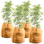 4er-Set XL-Thermo-Topfschutz für Pflanzen, 70 x 65 cm