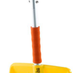 3-teilig zerlegbare Schneeschaufel mit Alu-Stiel & horizontalem Griff