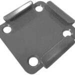 Bodenhalterung für Seitenmarkise, anthrazit