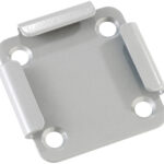 Bodenhalterung für Seitenmarkise, beige