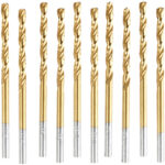 HSS-Bohrer-Set für Metall, Titan-beschichtet, 3,0 mm, 10 Stück