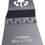 Präzisions-Tauchsägeblatt für Multitools, 68 mm, CRV, Schnellspannung