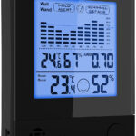 2in1-Thermometer & Hygrometer, Raum- & Wand-Messung, Schimmel-Alarm