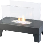 Bio-Ethanol-Lounge-Dekofeuer, 60 x 45 x 30 cm, bis 60 Min. Brenndauer
