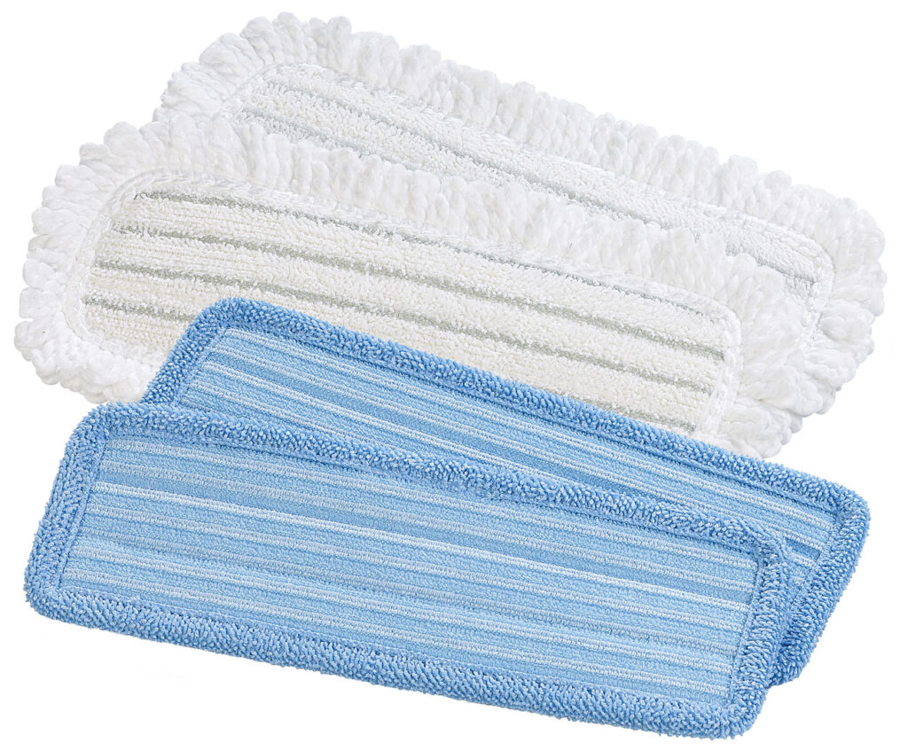 4er-Set Ersatz-Wischpads für Akku-Fussboden-Poliermaschine FPM-900