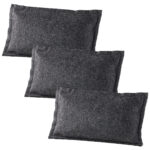 3er-Set Luft- und Autoentfeuchter, wiederverwendbar, 3 x 1 kg