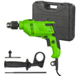 Schlagbohrmaschine mit 3-teiligem Zubehör in Transportkoffer, 550 Watt