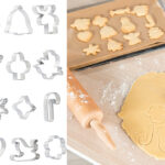 20-tlg. Ausstechformen-Set aus Edelstahl für Guetzli, Kekse, Deko