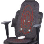 Shiatsu-Sitzauflage für Rückenmassage, mit IR-Tiefenwärme & Vibration