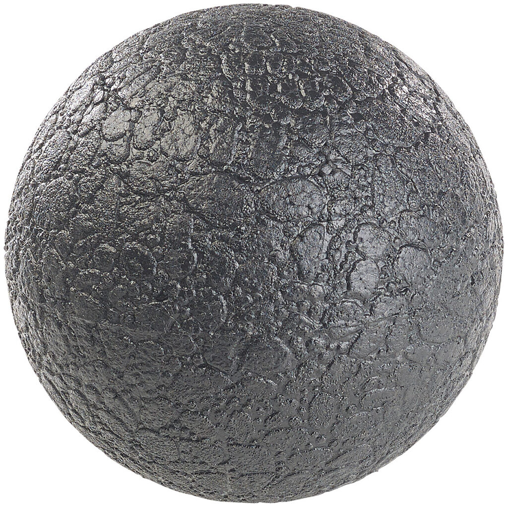 Massage-Ball und Faszien-Trainer für Rücken & Co., Ø 12 cm,schwarz