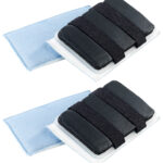 Mikrofaser-Windschutzscheiben-Wunder mit Handschlaufe, 2er-Set