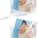 Individuelle Wandlampe bedruckbar mit Ihrem Lieblingsfoto, 2er Set