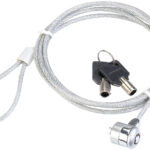 Notebookschloss Safety Lock, gumm. Stahlkabel 1.8m