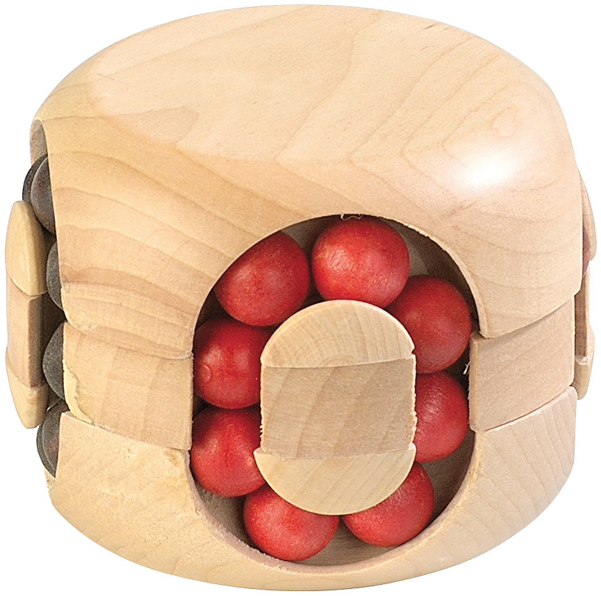 Geduldspiel aus Holz – Magic Beads Geduldspiel aus Holz – Magic Beads