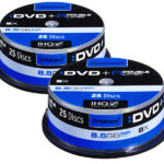 DVD+R 8,5GB 8x Double Layer, 2x 25er-Spindel