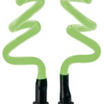 USB-Neon-Motivleuchte „Weihnachtsbaum“, 16,5 cm hoch