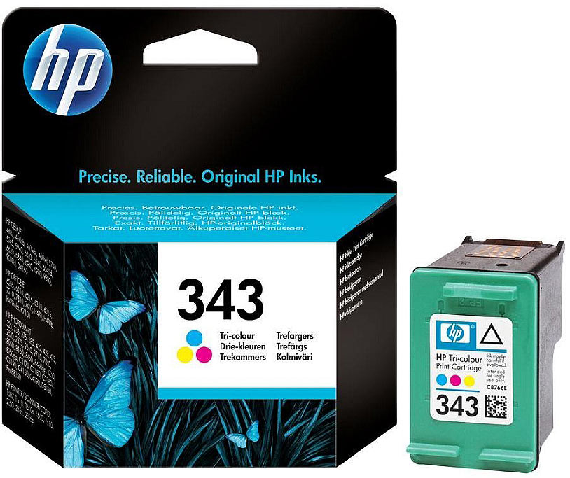Original Tintenpatrone C8766EE (No.343), color Original Tintenpatrone C8766EE (No.343), color
