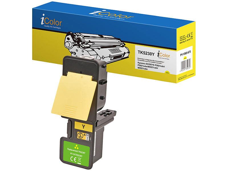 Toner-Kartusche TK-5230Y für Kyocera-Laserdrucker, yellow (gelb)