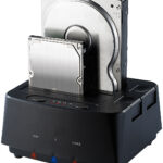 USB-3.0-Dockingstation für SATA-Festplatten & -SSDs, mit Klon-Funktion