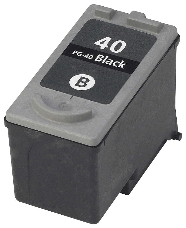 Recycled Cartridge f.CANON (ersetzt PG-40/50), black HC 26ml