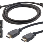 High-Speed-HDMI-Kabel für 4K,3D & Full HD, HEC, schwarz, 2m