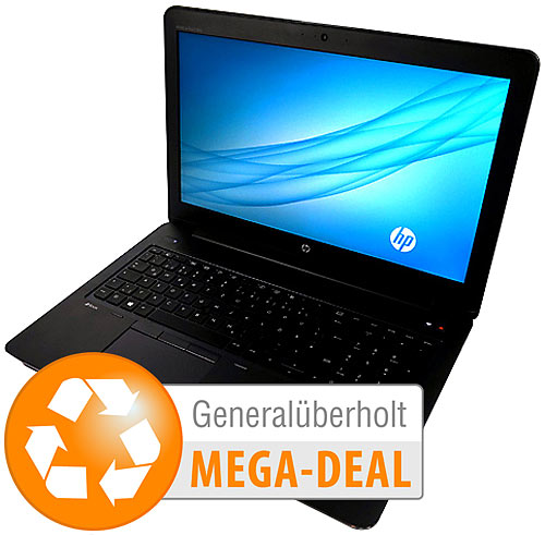 ZBook 15 G3, 15,6″/39,6 cm, Core i7, 32GB, 512GB SSD (generalüberholt) ZBook 15 G3, 15,6″/39,6 cm, Core i7, 32GB, 512GB SSD (generalüberholt)