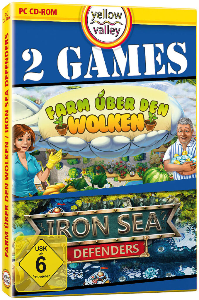 PC-Spiele „Iron Sea Defenders“ und „Farm über den Wolken“