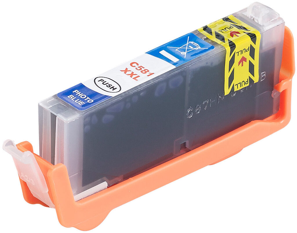 Tintenpatrone für Canon (ersetzt CLI-581PB XXL), photo-blau