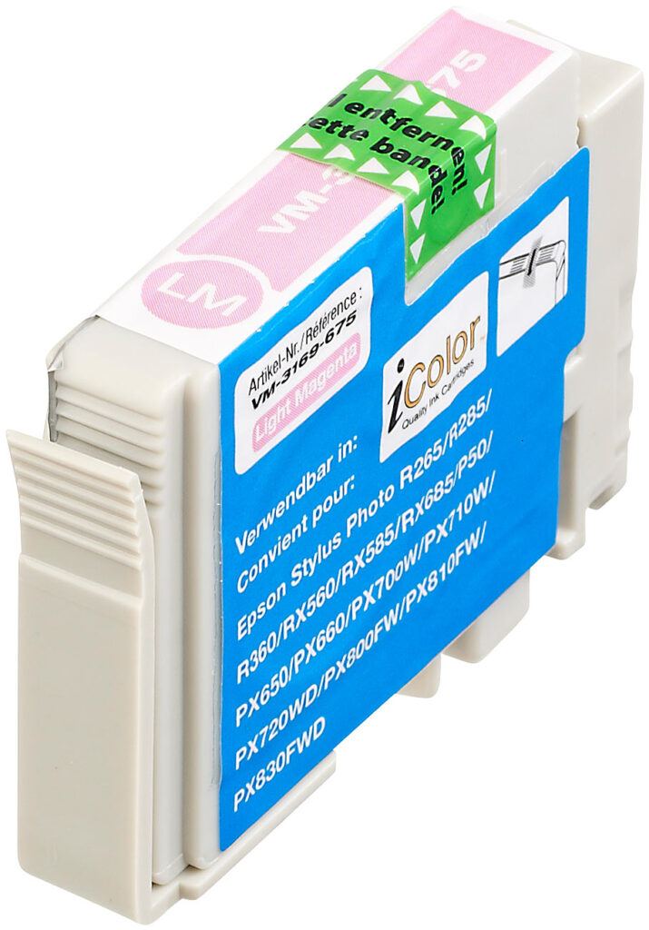 Patrone für Epson (ersetzt T0806), light-magenta Patrone für Epson (ersetzt T0806), light-magenta