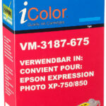 Tintenpatrone für Epson (ersetzt T2432 / 24XL), cyan