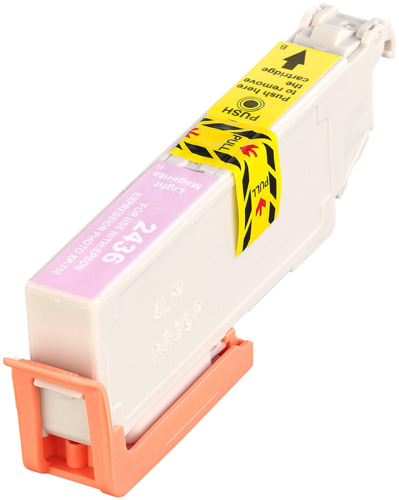 Tintenpatrone für Epson (ersetzt T2436 / 24XL), light-magenta