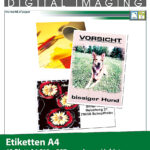 12 Etiketten A4 210×297 mm für Laser/Inkjet