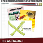 400 Etiketten A6 105×148 mm für Laser/Inkjet