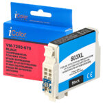 Tintenpatrone für Epson-Drucker (ersetzt C13T03A14010 / 603XL), black