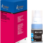 Nachfüll-Tinte für Epson, ersetzt Epson C13T03R240, cyan (blau)