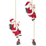 2er-Set Kletternder Weihnachtsmann „Santa Crawl“