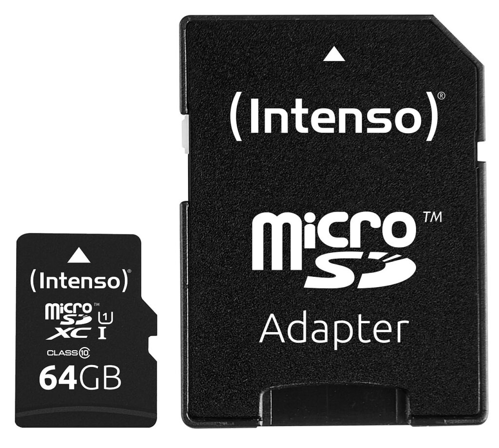 microSDXC-Speicherkarte UHS-I Premium 64 GB, bis 45 MB/s, Class 10/U1