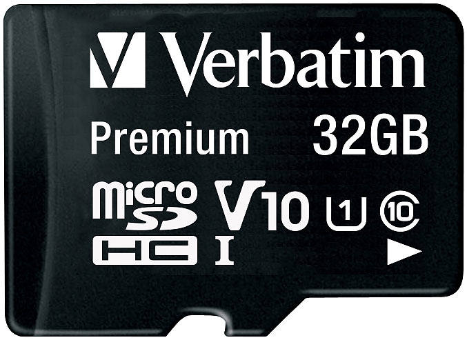 Premium microSDHC-Speicherkarte 32 GB, 90 MB/s, Class 10, U1