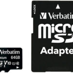 Premium microSDXC-Speicherkarte 64 GB, 90 MB/s, Class 10, U1